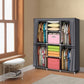 Wardrobe Storage Closet Clothes Portable Wardrobe Storage Closet Portable Closet Organizer Portable Closets Wardrobe Closet Organizer Shelf Wardrobe Clothes Organizer Standing Closet Gray