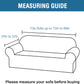 Stretch Sofa Covers for 3 Cushion Couch Covers Sofa Slipcovers for Living Room Feature Thick Checked Jacquard Fabric with Elastic Bottom, Sofa Large - Sand