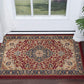 Kirsten Traditional Oriental Red Scatter Mat Rug, 2' X 3'