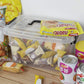 5 L Plastic Storage Bin with Lid, Clear Transparent Box with Black Handles Set of 6