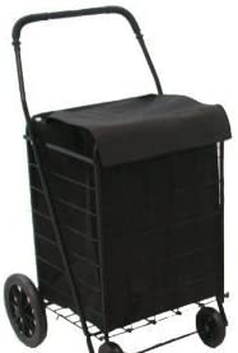 Primetrendz Shopping Cart Liner 18" X 15" X 24" | BLACK | Square Bottom Fits Snugly into a Standard Shopping Cart | (This Listing Is for the Liner Only, Shopping Cart Not Included)