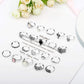 60-99 Pcs Knuckle Rings for Women Stackable Rings Set Silver Rings Gold Bohemian Retro Vintage Joint Finger Rings Hollow Carved Flowers Knuckle Midi Rings