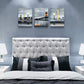 Family Bedroom Wall Decor Canvas Wall Art for Living Room Modern Wall Decorations for Bathroom Night View Paintings Kitchen Canvas Art Hang Pictures Artwork Home Decoration 3 Pieces