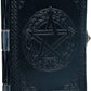 Handmade Leather Pentagon Journal/Writing Notebook Diary/Bound Daily Notepad for Men & Women Unlined Paper Medium, Writing Pad Gift for Artist, Sketch Brown (Black)