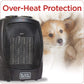 Portable Space Heater, 1500W Room Space Heater with Carry Handle for Easy Transport