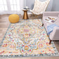 Vintage Distressed Bohemian Area Rug 3'3" X 5' Gray