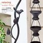 Alpine Corporation Outdoor Hanging 7-Cup Tiered Floor Fountain