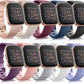 10 Pack Silicone Bands Compatible with Fitbit Versa 2 / Fitbit Versa/Versa Lite/Versa SE, Classic Soft Replacement Sport Wristbands Accessories for Women Men (Large, 10 Pack B)