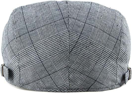 Men’S Newsboy Gatsby Hat Vintage Beret Flat Ivy Cabbie Driving Hunting Cap for Boyfriend Gift