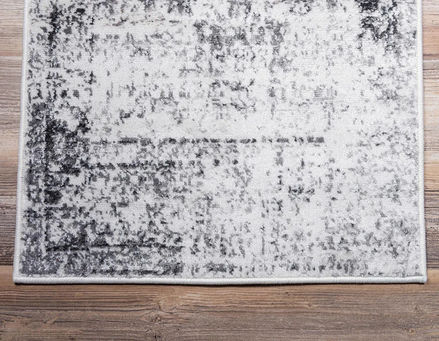 Sofia Collection Traditional Vintage Gray Runner Rug (2' X 7')