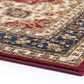 Kirsten Traditional Oriental Red Scatter Mat Rug, 2' X 3'