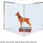 5 Sided Cube Display Box 5 Inch Square Hollow Flippable Bin One Open Side Clear Platform Display Art Pedestal Collectible Cover Showcase Stand Expo Event Wedding Reception by