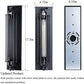 Sconces Wall Lighting, Industrial Black Wall Sconces Antique Wall Light Fixtures for Bedside, Bar, Restaurant, Hallway, Indoor&Outdoor Wall Decor, E26 & E27 Bar Lights, UL Approval, 2 Pack