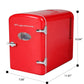 Frigidaire Portable Retro Extra Large 9-Can Capacity Mini Refrigerator, EFMIS175, Red