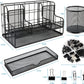 Desk Organizers and Accessories, Office Supplies Desk Organizer Caddy with 7 Compartments + Pen Holder / 72 Clips Set, Mesh Desk Organizer with Drawer, Black Desktop Organizer for Home, Office Ect