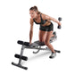 Weider XR 5.9 Adjustable Workout Bench with 4-Roll Leg Lockdown, 410 Lb. Weight Limit