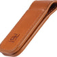 Slim Magnetic Money Clip Genuine Leather Business Card Holder for Men