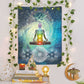 Chakra Vertical Tapestry, Seven Chakra Yoga Meditation Zen Decor Tapestry Wall Hanging for Bedroom, Hippie Lotus Spiritual Tapestries Poster Beach Blanket College Dorm Home (40W X 60H)