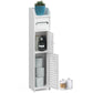 Storage Cabinet Floor Standing Toilet Paper Organizer Shelves with Door Bathroom