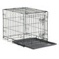 Vibrant Life, Single-Door Folding Dog Crate with Divider, Medium, 30"