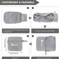 Packable Hiking Backpack 40L:Lightweight Foldable Backpacks Water Resistant - Small Packable Back Pack for Travel
