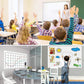 Self Adhesive White Board Paper Dry Erase Wall Stickers Roll 17.7" X 78.7" Board