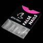Coffin Nails Long Fake Nails - Clear Acrylic Nails Coffin Shaped Ballerina Nails Tips  500Pcs Full Cover False Nail Artificial Nails with Case for Nail Salons and DIY Nail Art, 10 Sizes
