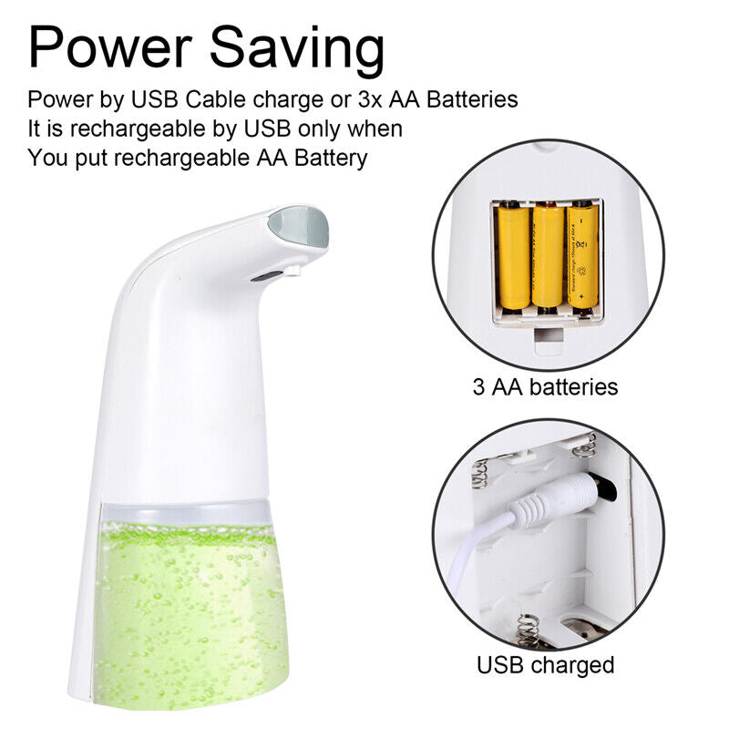Automatic Foaming Soap Dispenser Sanitizer Hands Touchless Liquid Dispenser New
