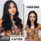 Black Hair Extension for Women Natural Synthetic Clip in Hair Extensions 4PCS Thick Hairpieces Double Weft