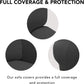 Super Stretch Chair Sofa Slipcover – Spandex Non Slip Soft Couch Sofa Cover, Washable Furniture Protector with Non Skid Foam and Elastic Bottom for Kids, Pets （Sofa， Dark Gray）