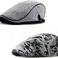 2 Pack Camo Newsboy Cap for Men Cozy Cotton Flat Ivy Gatsbay Hat Breathable Mesh Outdoor Cabbie Beret Hat