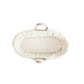 Tadpoles Muslin Cotton Gauze Baby Moses Basket Bedding Set, 3 Piece, Sand, One Size