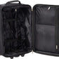 Fashion Softside Upright Luggage Set, Black Plaid, 2-Piece (14/19)