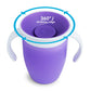 Miracle 360 Trainer Cup, Pink/Purple, 7 Oz, 2 Count