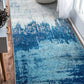 Alayna Abstract Area Rug, 5' X 7' 5", Blue