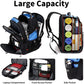 Extra Large 52L Travel Laptop Backpack with USB Charging Port Fit 17 Inch Laptops for Men Women