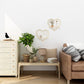 Gold Wall Shelf Metal Heart Floating Shelves Bedside Cute Romantic Modern Wall Cute Unique Gifts for Nursery Room Kids Children Room Bedroom Bathroom Living Room…