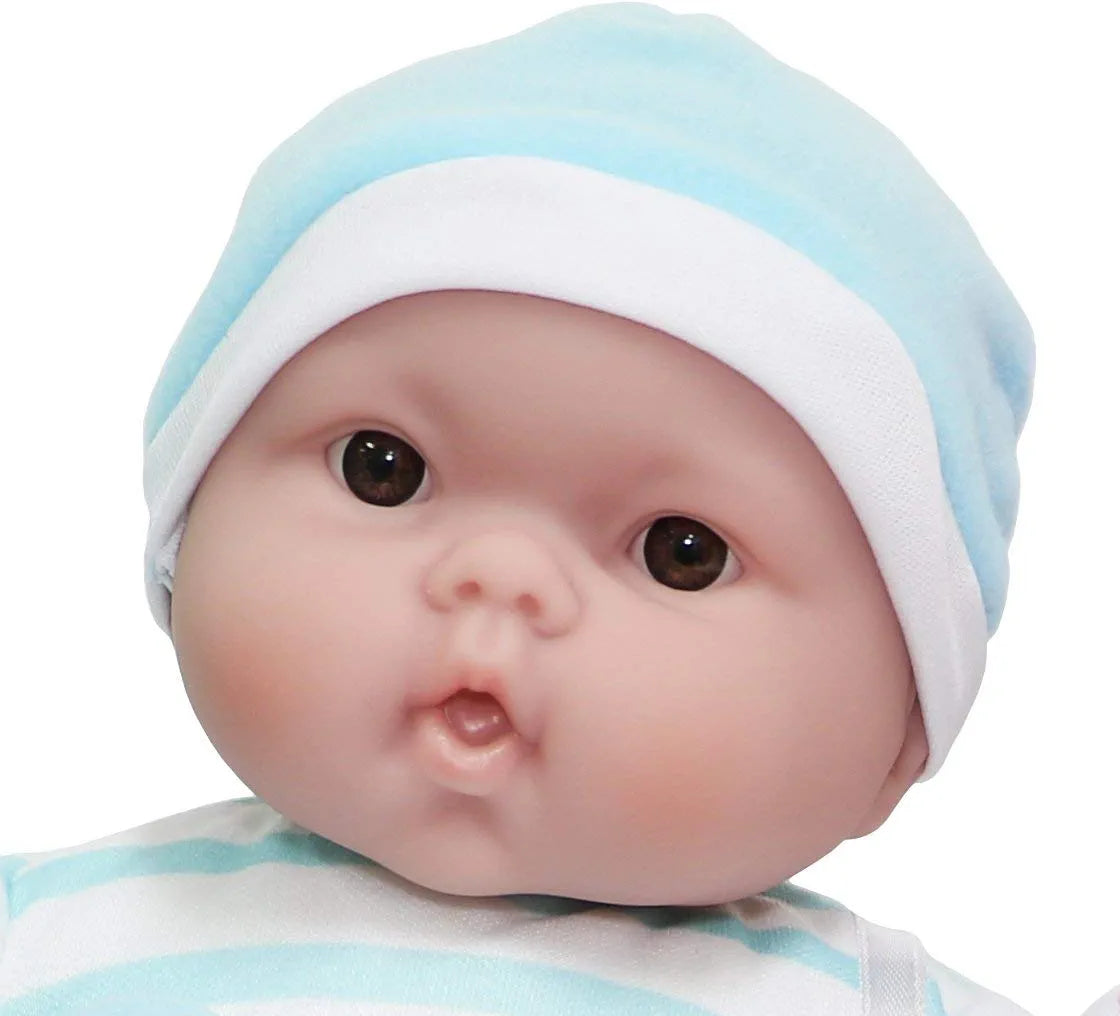 Twins 13" Realistic Soft Body Baby Dolls | JC Toys - Berenguer Boutique | Twins Gift Set with Removable Outfits and Accessories | Pink and Blue | Caucasian | Ages 2+