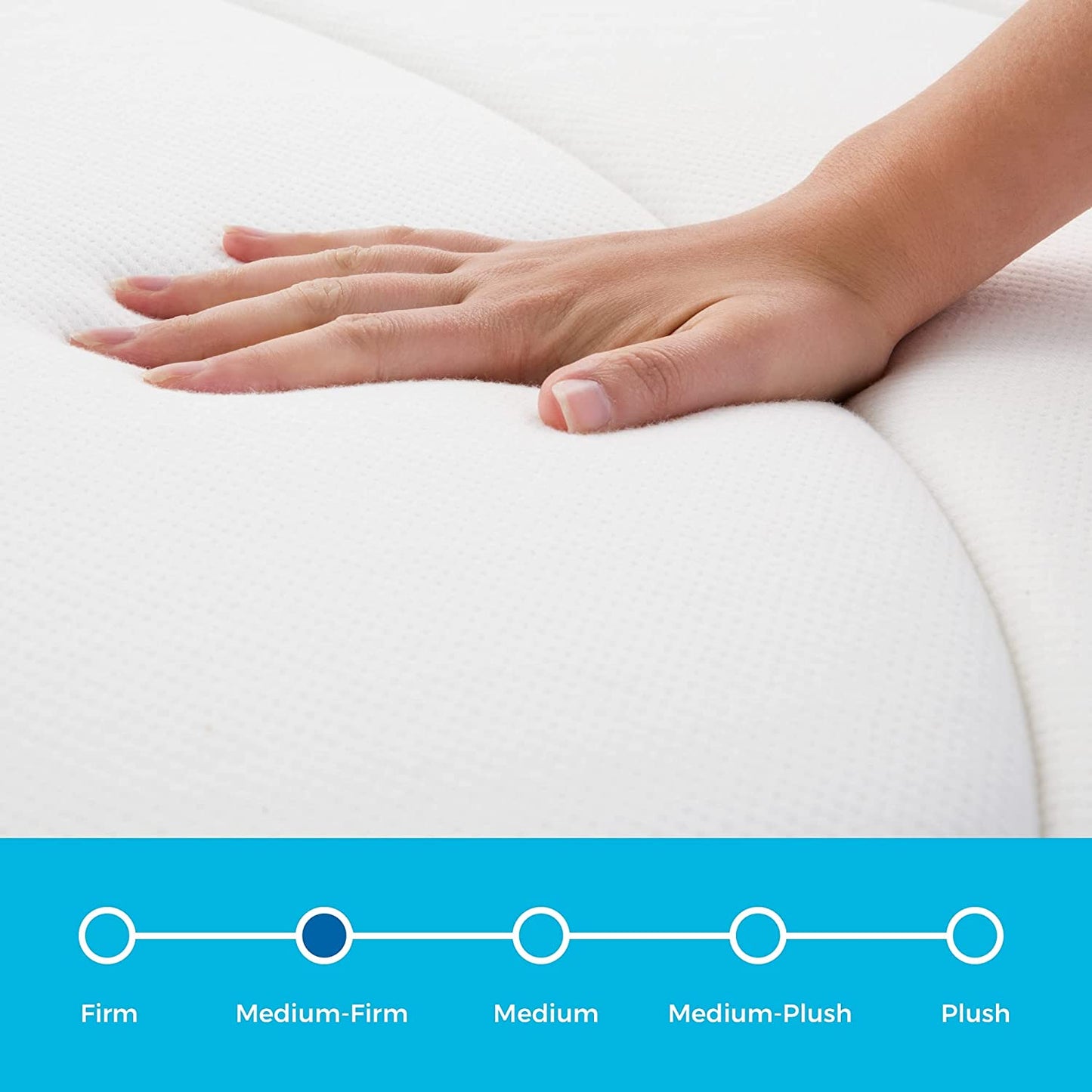 8 Inch Memory Foam and Innerspring Hybrid Mattress – Twin Mattress – Bed in a Box – Medium Firm Mattress