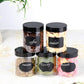 8 OZ Plastic Jars with Lids, () 24 Pack Clear Plastic Slime Containers for Kitchen and Household Food Storage of Dry Goods, Creams and More, BPA Free