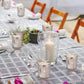 Silver Votive Candle Holders 24Pcs, Tealight Candle Holders for Table Centerpieces, Mercury Glass Candle Holder for Wedding Decorations, Anniversary Birthday Party Table Decorations