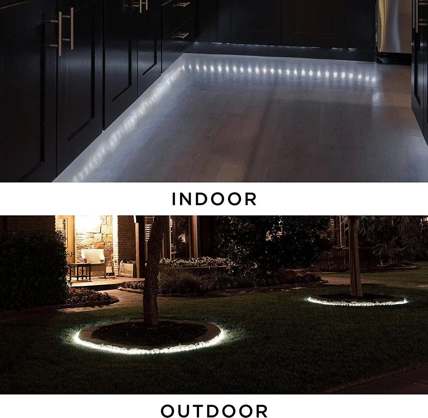 Ultrapro Escape LED Rope Lights, Cool White 5000K, Indoor or Outdoor, 25Ft, Linkable, Perfect for Deck, Garden, Patio, Landscape Lighting, Camping, Bedroom Décor, Waterproof, String Lights, 54843