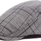 2 Pack Men'S Cotton Flat Cap Ivy Gatsby Newsboy Hat