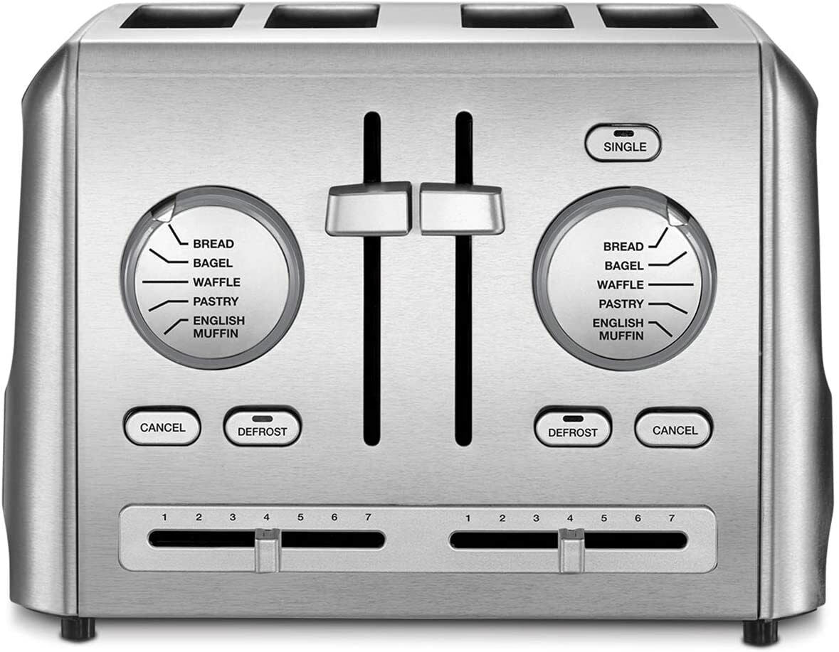Cuisinart CPT-640FR1621R 4-Slice Toaster Stainless Steel Certified Refurbished