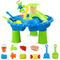 Hot Bee 3 in 1 Water Table for Toddlers 1 2 3 Year Old Outdoor Boys Girls Sand Water Beach Toys