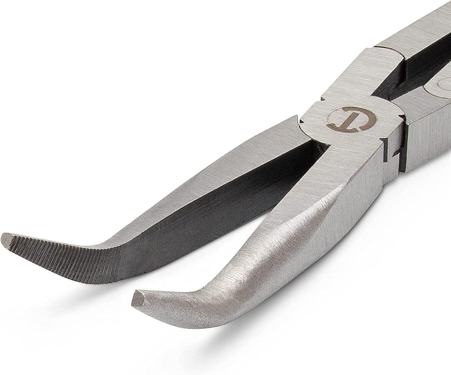 Crescent 2 Pc. X2 Straight and Bent Long Nose Dual Material Plier Set - PSX204C , Red