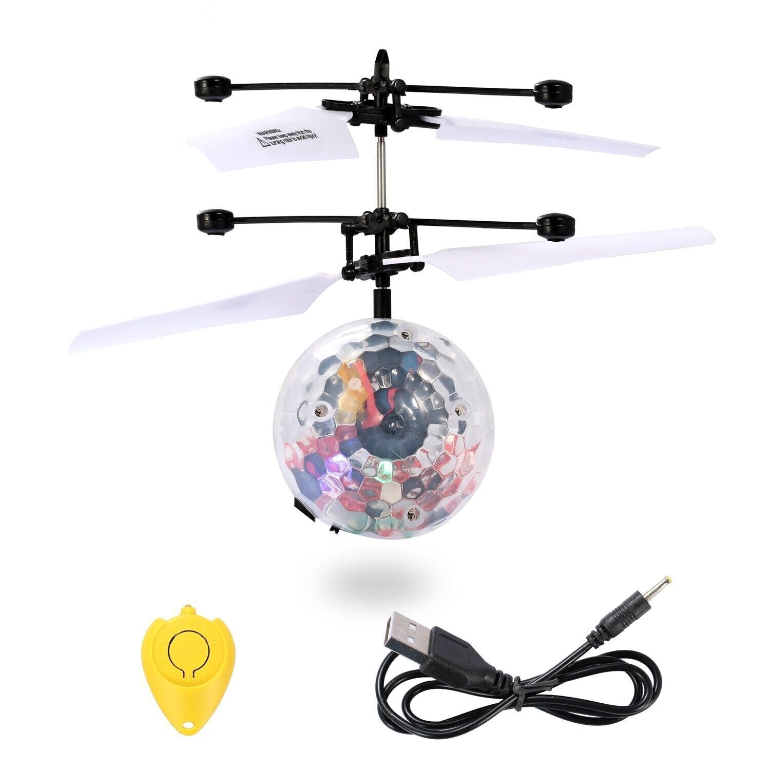 Kids Toys for Boys Girls Flying Ball LED 3 5 6 7 8 9 11 Years Old Christmas Gift