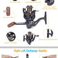 Fishing Rod and Reel Combo, Carbon Fiber Telescopic Fishing Pole with Spinning Reel, Fishing Line, Fishing Lures, Carrier Bag Travel Fishing Rods Kit Freshwater Saltwater Fishing Poles