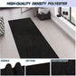 Custom Size Backed Non-Slip Area Rugs Runner, Easy Clean, Waterproof Runner Rugs for Hallway Entryway, Kitchen, Laundry, 2FT X 6FT, Black
