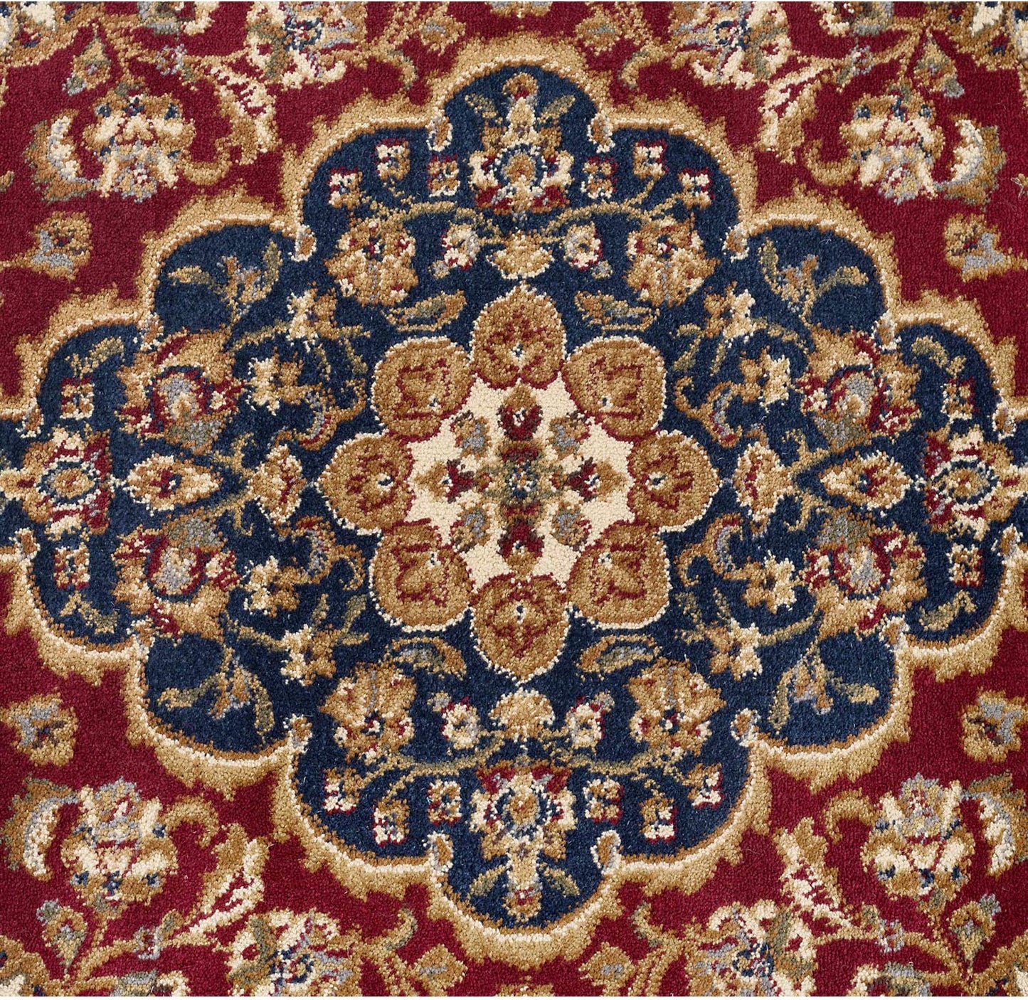 Kirsten Traditional Oriental Red Scatter Mat Rug, 2' X 3'